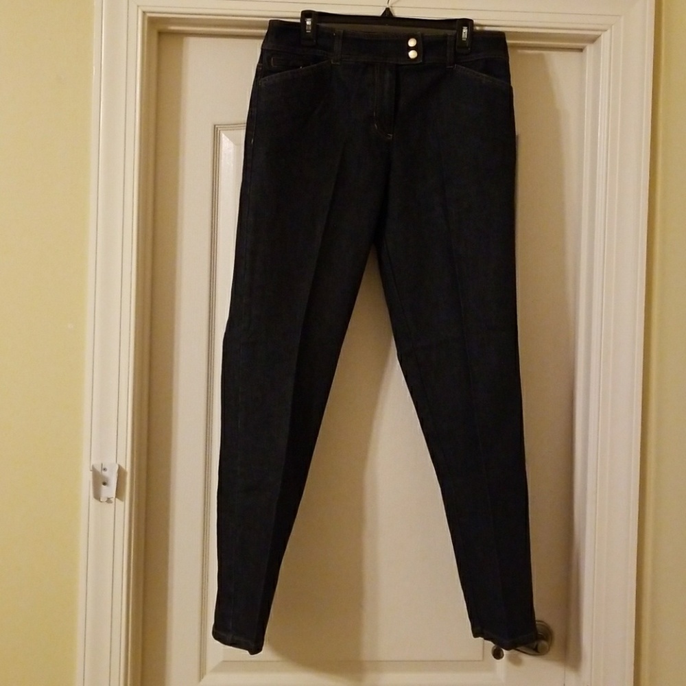 Jones New York denim dressy jeans.